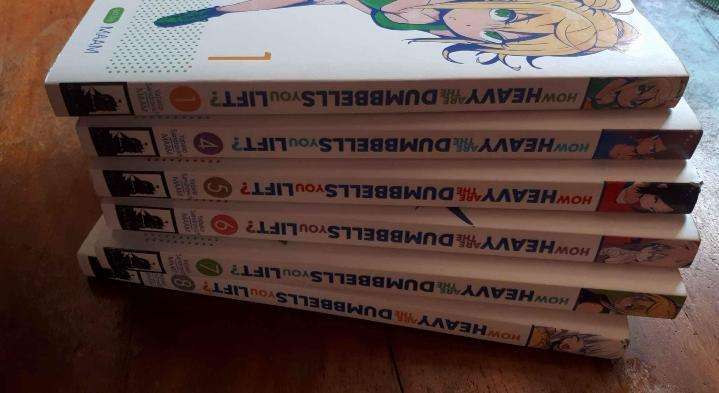 How heavy are the dumbells you lift? (vol. 1,4,5,6,7,8) MANGA
