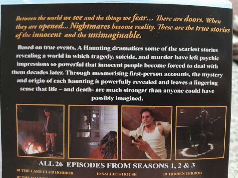 A Haunting - Seasons 1,2 and 3 DVD (8discs, 26 episodes)