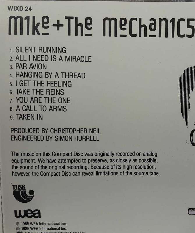Mike and the Mechanics 5cd plus 1 dvd bundle