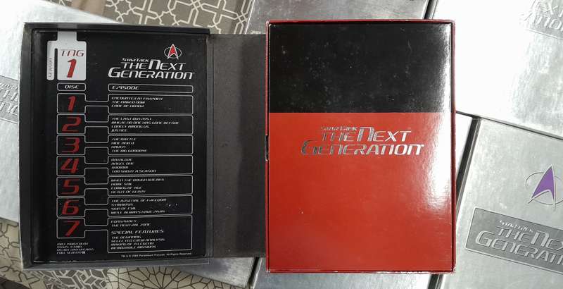 Star Trek The Next Generation complete series dvd bundle (seasons 1 to 7)