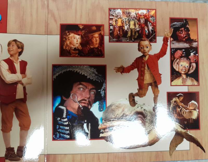 *Reduced* Pinocchio laserdisc (Magic Art edition, Martin Landau)