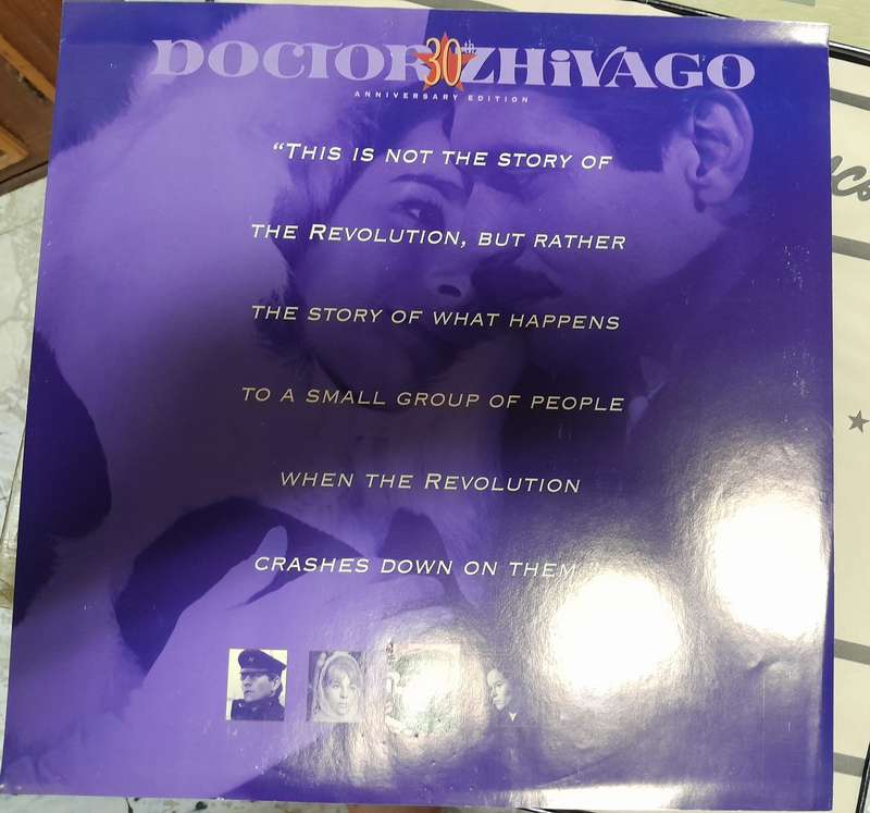 *Reduced* Doctor Zhivago Laserdisc 30th anniversary edition (4 disc set incl booklet