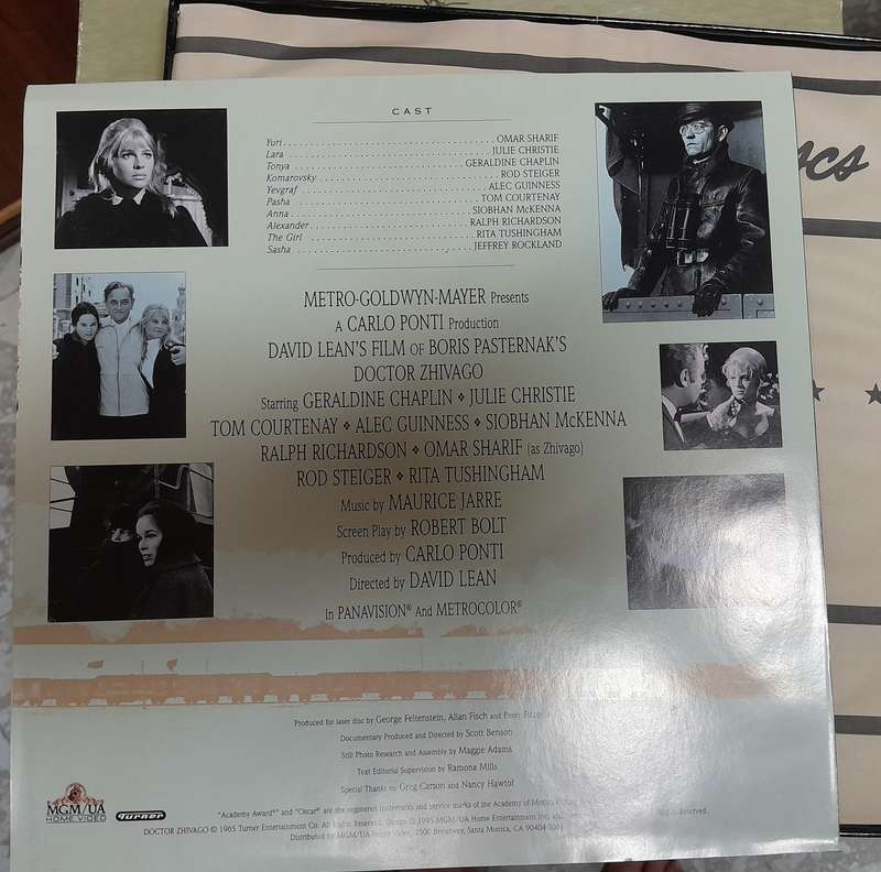 *Reduced* Doctor Zhivago Laserdisc 30th anniversary edition (4 disc set incl booklet