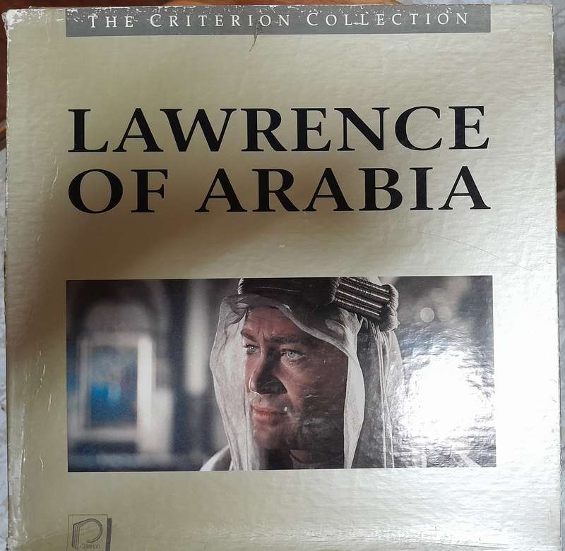 *Reduced* Lawrence of Arabia Laserdisc (4 disc set, Criterion collection edition)