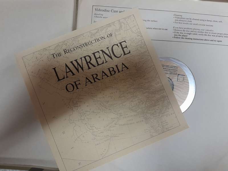 *Reduced* Lawrence of Arabia Laserdisc (4 disc set, Criterion collection edition)