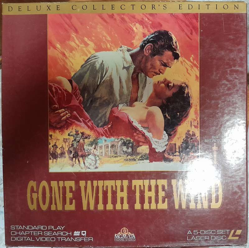 *Reduced* Gone With The Wind Laserdisc (5 disc set, incl booklet)