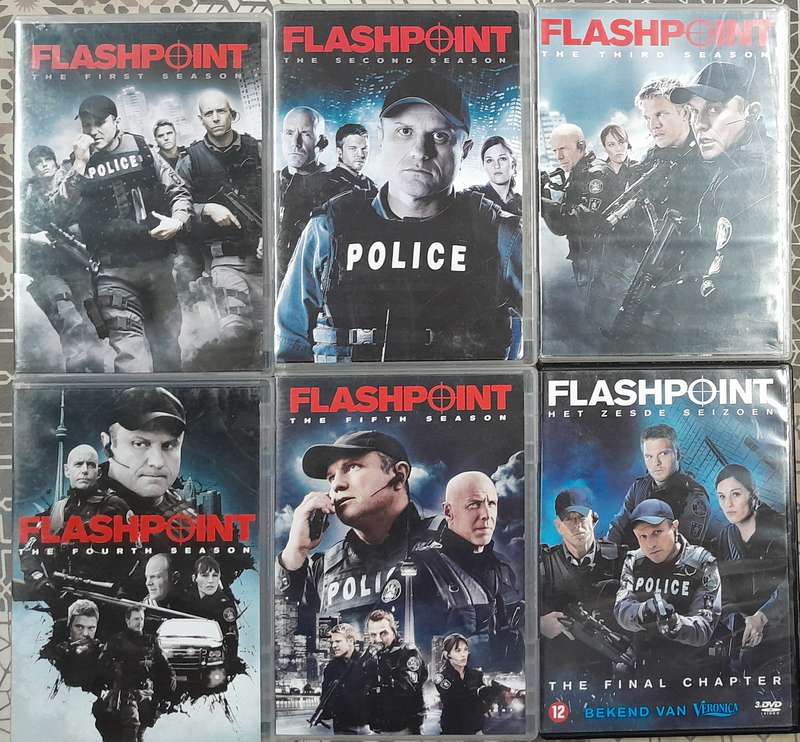 Flashpoint complete series 1 to 6 dvd bundle