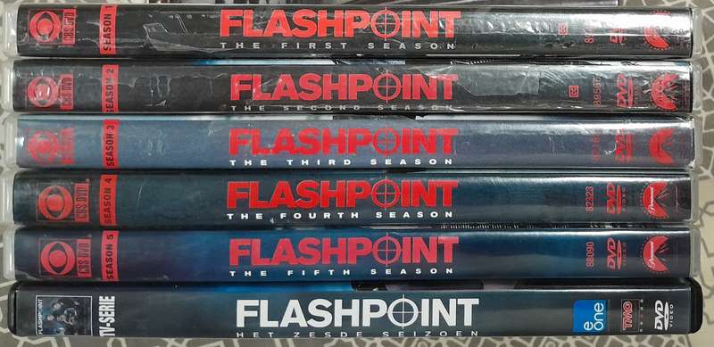 Flashpoint complete series 1 to 6 dvd bundle