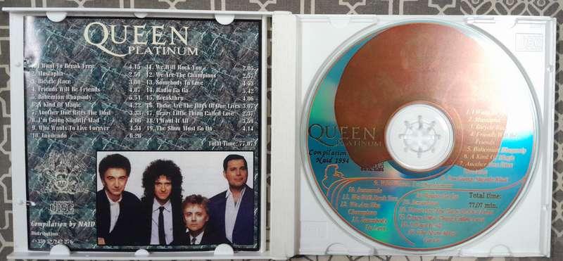 Queen Platinum CD (1994 release)
