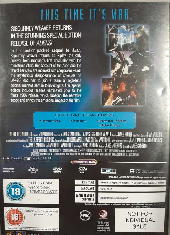 Alien / Predator - Total Destruction Ultimate DVD Collection (8 disc set)