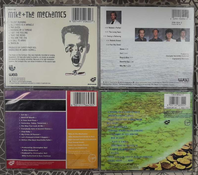 Mike and the Mechanics 4xCD Bundle