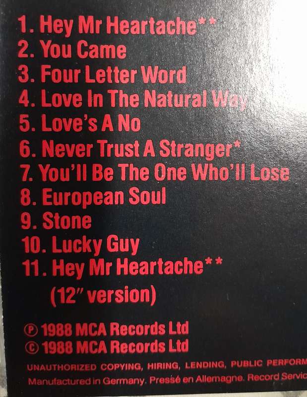 Kim Wilde - Close CD