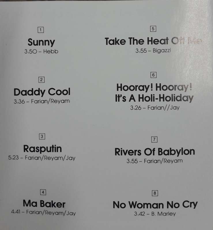Boney M - Greatest Hits Of All Time Remix CD (Reunion cd, PWL release)