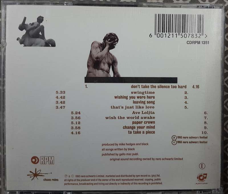 Black (Colin Verncombe) - Are We Having Fun Yet? CD