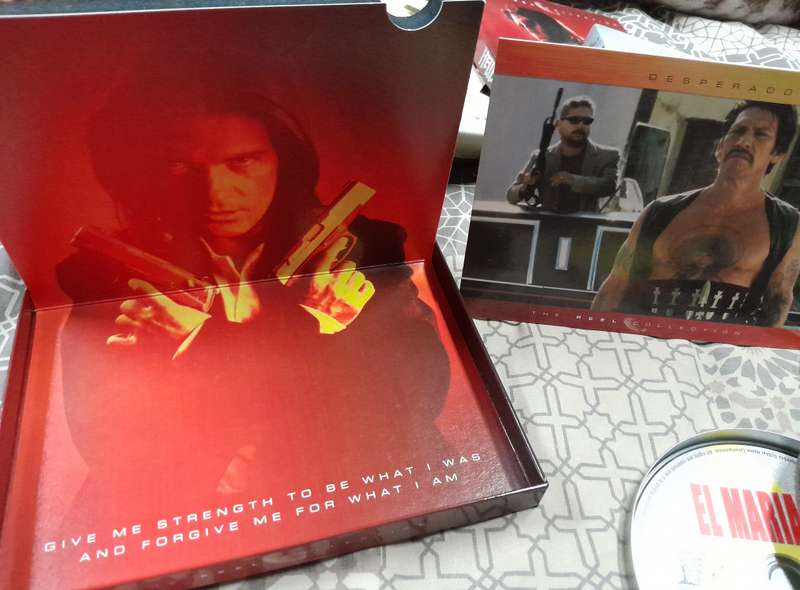 5 movie bundle (2 dvd sets, each with cards in movie reel tins)