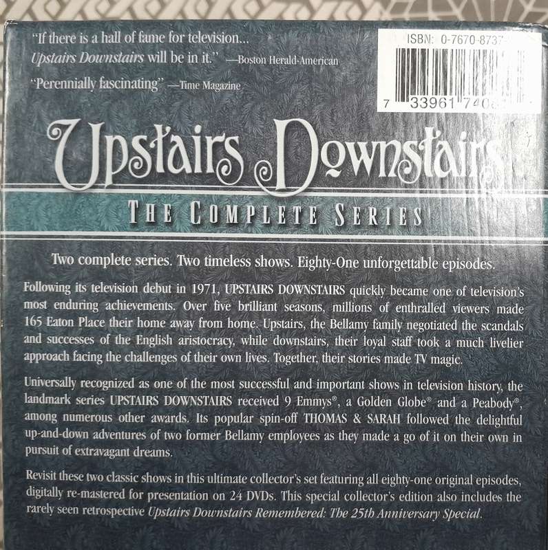 Upstairs Downstairs Complete series DVD box set