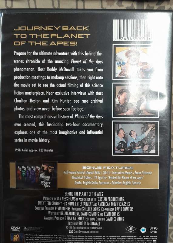 Planet of the Apes - The Evolution collection 6 DVD set