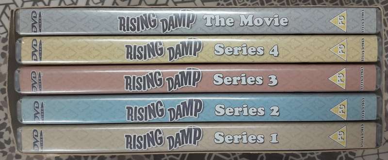 Rising Damp - complete series 1 to 4 and the movie (5 dvd set)