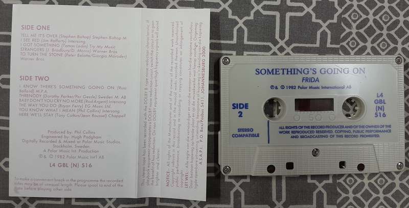 Frida - Something's Goin On cassette (ABBA)