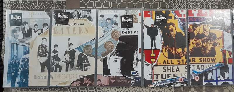 The Beatles - Anthology 8 x VHS Box Set
