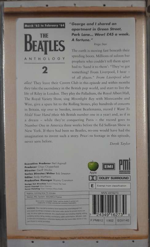 The Beatles - Anthology 8 x VHS Box Set