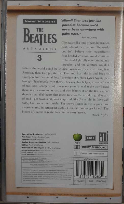 The Beatles - Anthology 8 x VHS Box Set