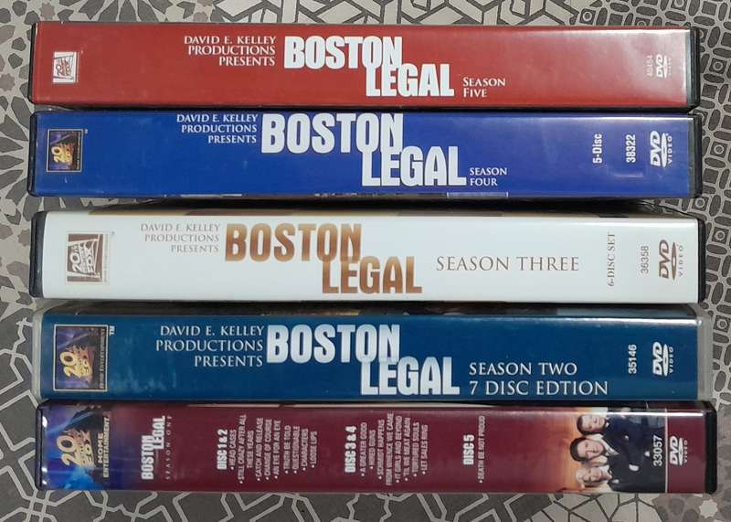 Boston Legal - (2nd set) Complete series (5 seasons, dvd bundle)