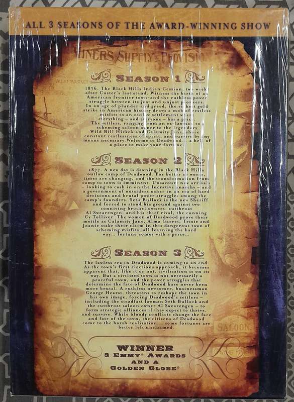Deadwood - The Ultimate Collection (Complete series 1 to 3, 12 DVD set)