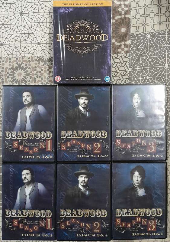 Deadwood - The Ultimate Collection (Complete series 1 to 3, 12 DVD set)
