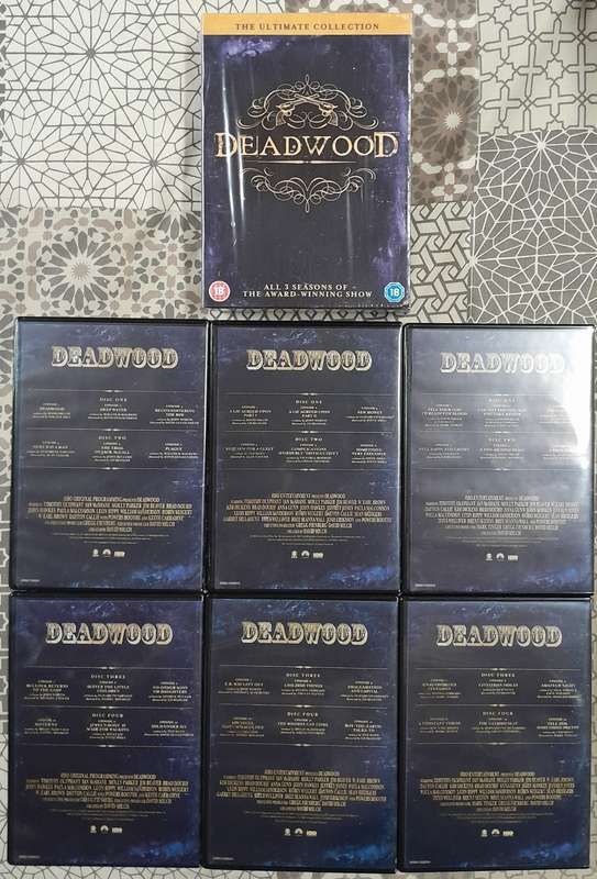 Deadwood - The Ultimate Collection (Complete series 1 to 3, 12 DVD set)