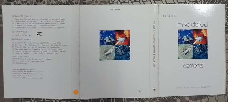Mike Oldfield - Elements Gift Pack (2CD plus DVD)
