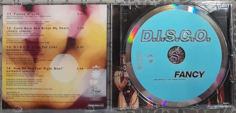 Fancy - D.I.S.C.O CD