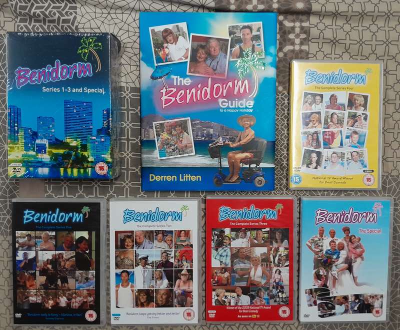 Benidorm Series 1 to 4, Special and Book bundle