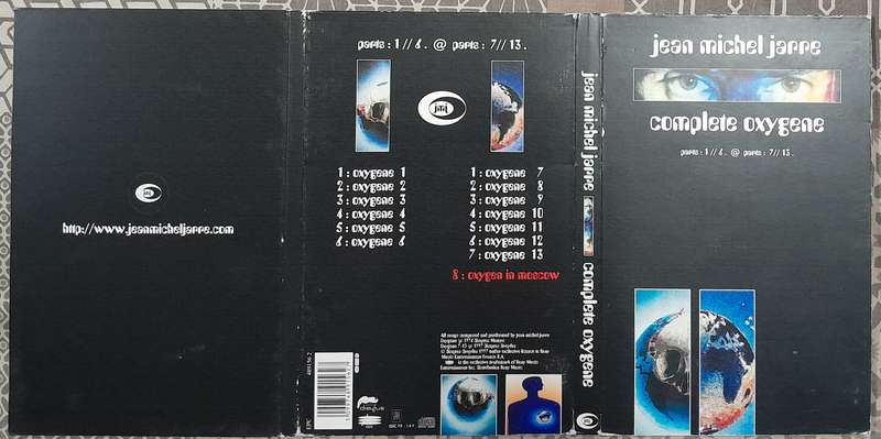 Jean Michel Jarre - Complete Oxygene (Parts 1 to 13) Ltd Edition 2CD set