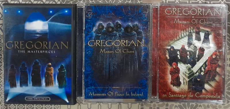 Gregorian, Masters of Chant - 3DVD bundle (includes 1 audio cd)