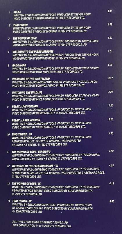 Frankie Goes To Hollywood- Hard On (The Best of) DVD