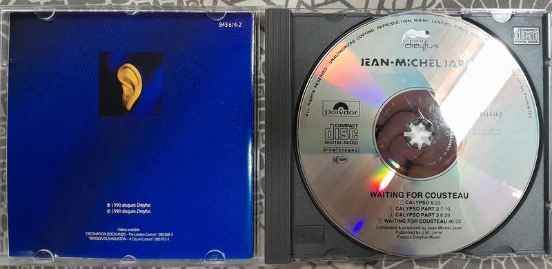 Jean Michel Jarre - Waiting for Cousteau CD