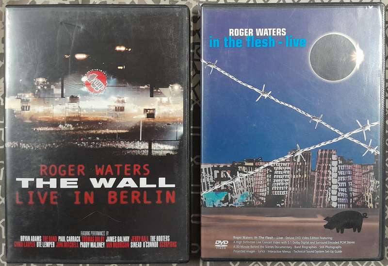 Roger Waters - 2 DVD Bundle (The Wall, live in Berlin and In the Flesh)