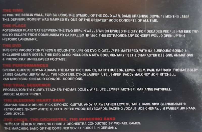 Roger Waters - 2 DVD Bundle (The Wall, live in Berlin and In the Flesh)