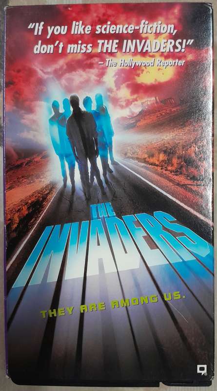 The Invaders (2 x NTSC VHS cassettes)
