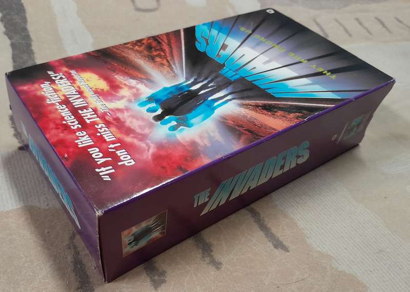 The Invaders (2 x NTSC VHS cassettes)