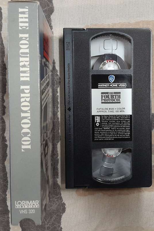 The Fourth Protocol VHS (NTSC format)