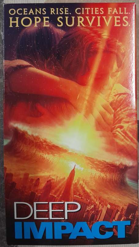 Deep Impact VHS (NTSC format)