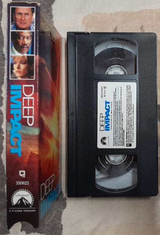 Deep Impact VHS (NTSC format)