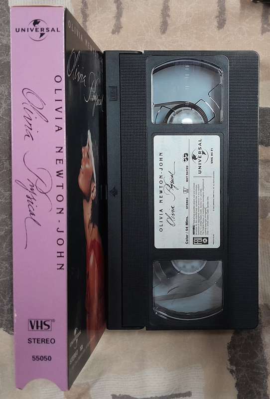 Olivia Newton-John "Physical" VHS (NTSC format)