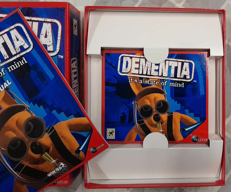 Dementia - It's A State of Mind. PC Big Box Adventure Game