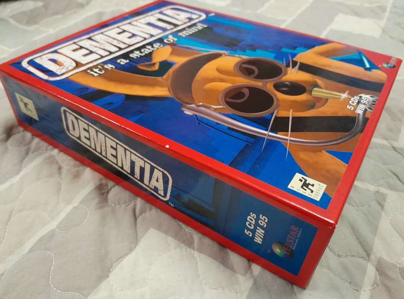 Dementia - It's A State of Mind. PC Big Box Adventure Game