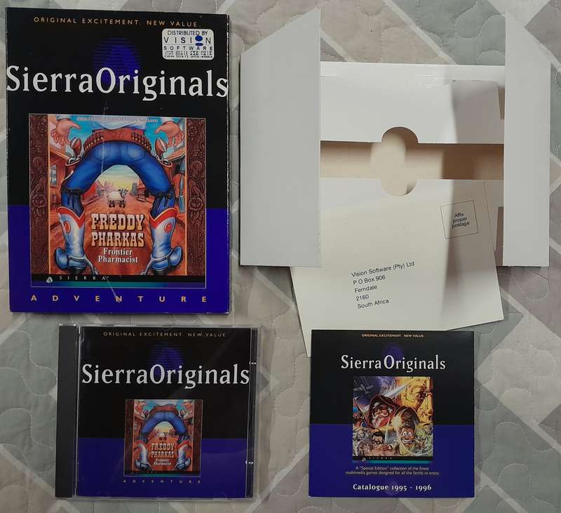 Freddy Pharkas - Frontier Pharmacist PC Adventure Game (Sierra Originals)