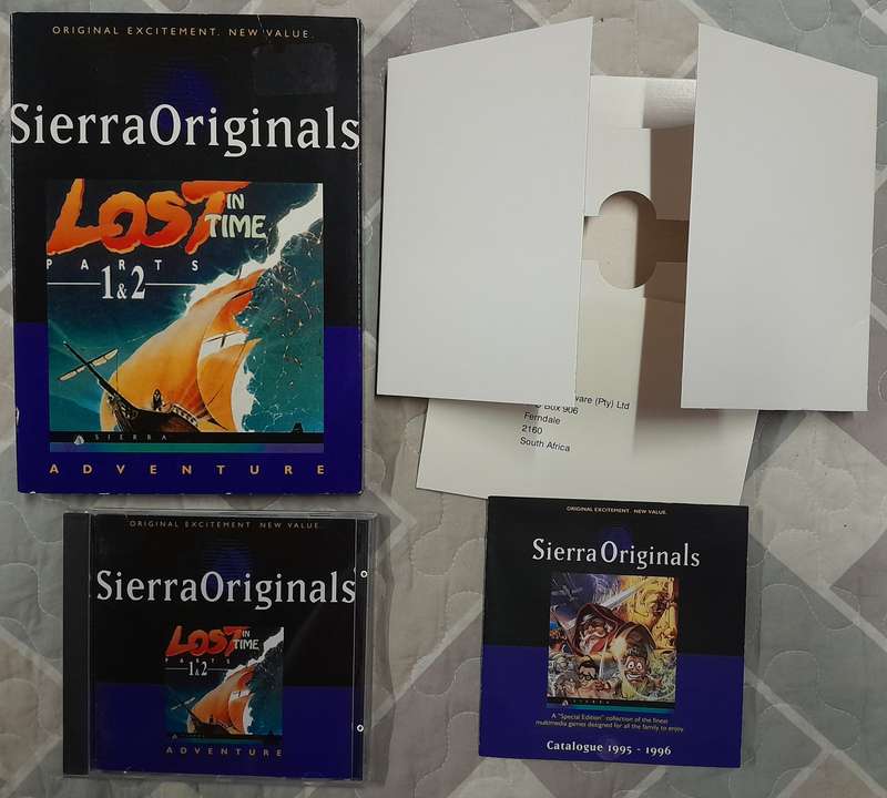 Lost In Time parts 1 and 2 - PC Adventure game (Sierra originals)