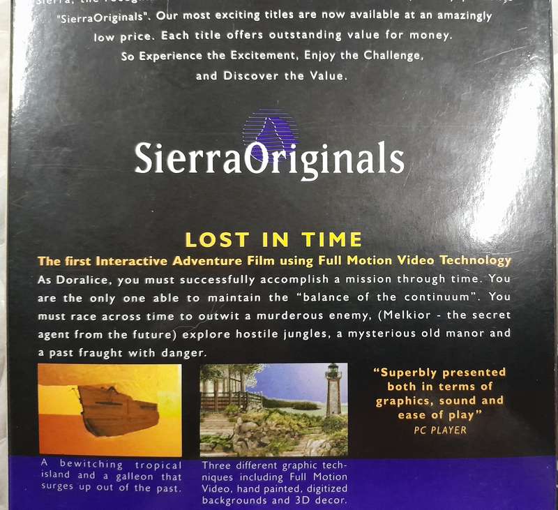 Lost In Time parts 1 and 2 - PC Adventure game (Sierra originals)